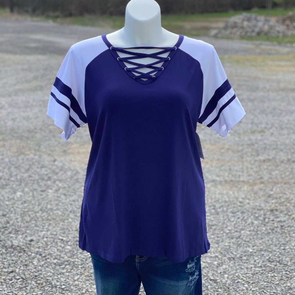 Women's Plus Shortsleeve Top NWT